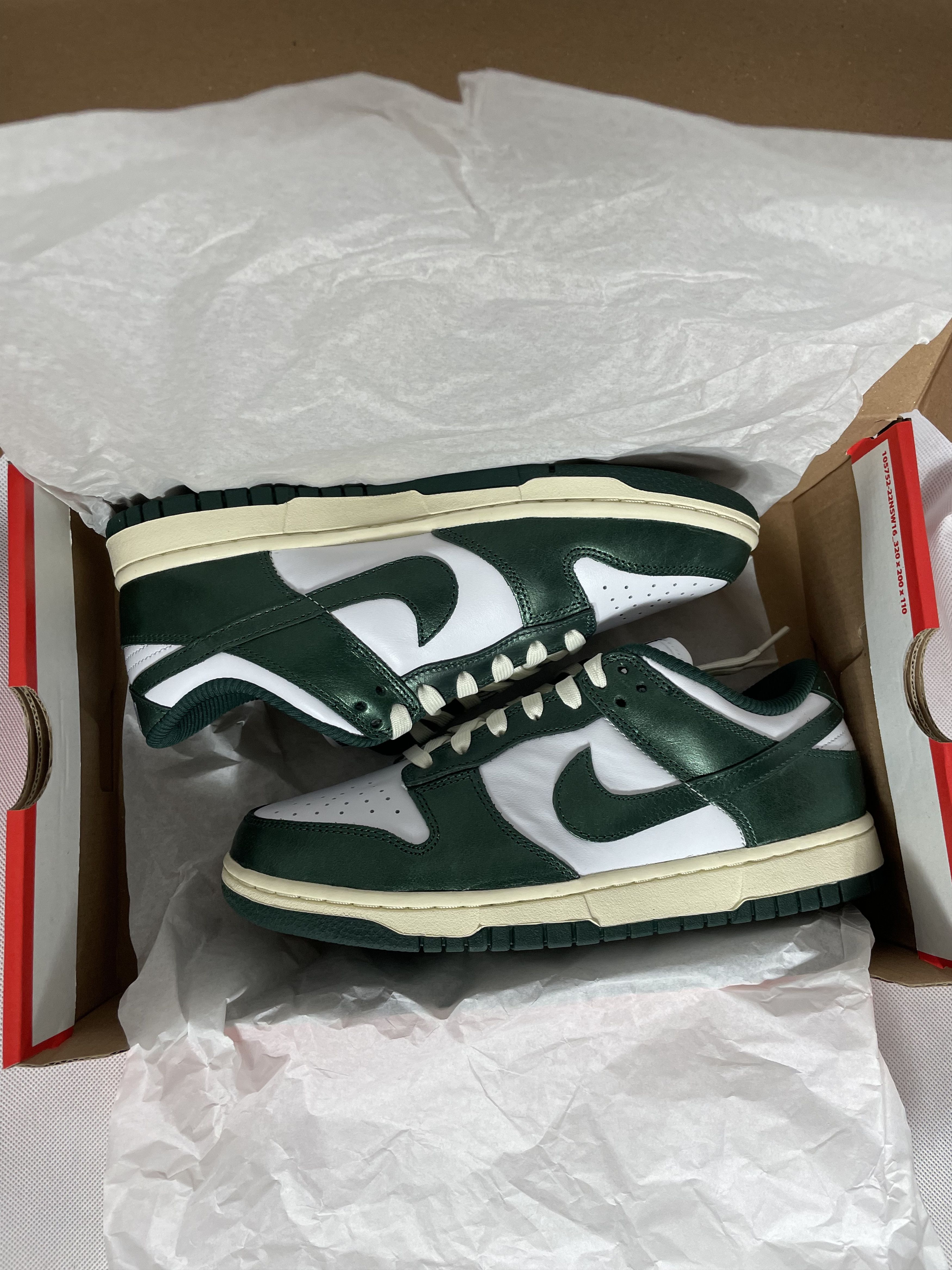 Nike × Vintage Nike Dunk Low Vintage Green Size US 8 / IT 38 - 10 Thumbnail