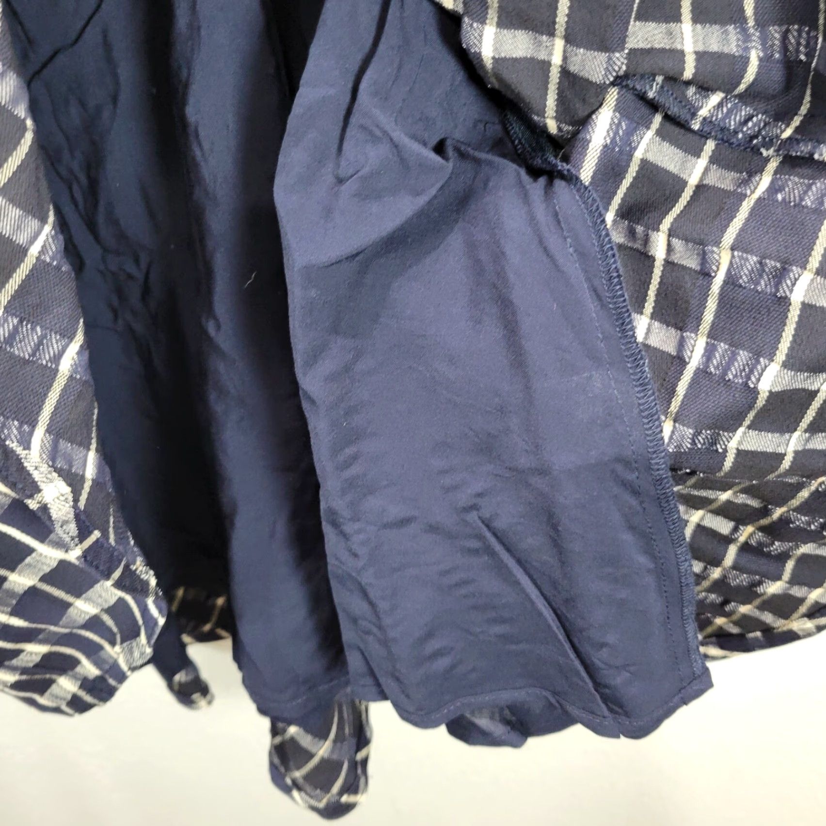 Tanya Taylor Tanya Taylor Dress Womens Nicola Mini Dress Sz 2 Blue Plaid Belted V-Neck Lined New Size XS / US 0-2 / IT 36-38 - 6 Thumbnail
