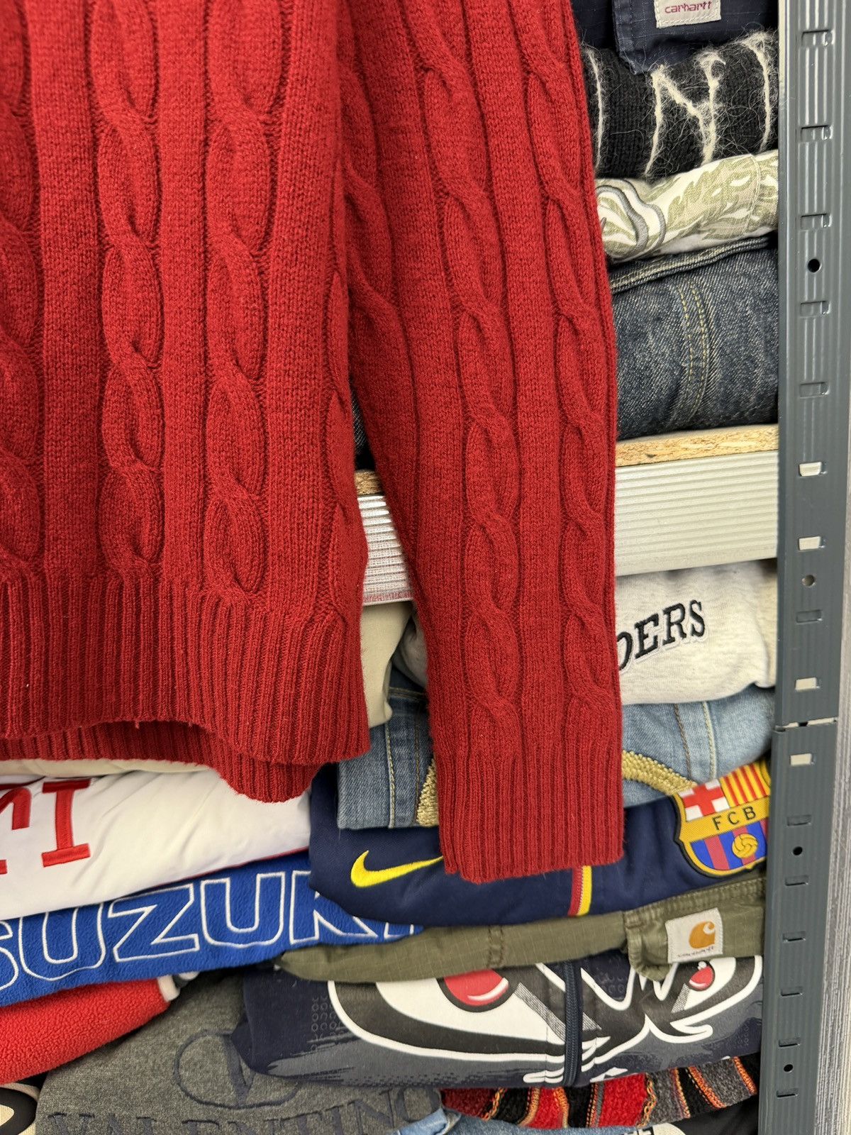 Polo Ralph Lauren Polo Ralph Lauren Cable Knit Sweater Size US S / EU 44-46 / 1 - 6 Thumbnail