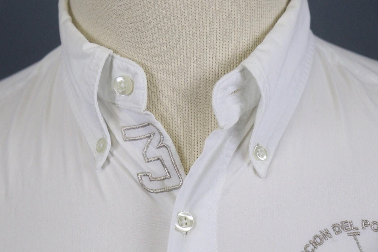 La Martina La Martina Buenos Aires White Cuff Button Down Shirt S Size US S / EU 44-46 / 1 - 6 Thumbnail
