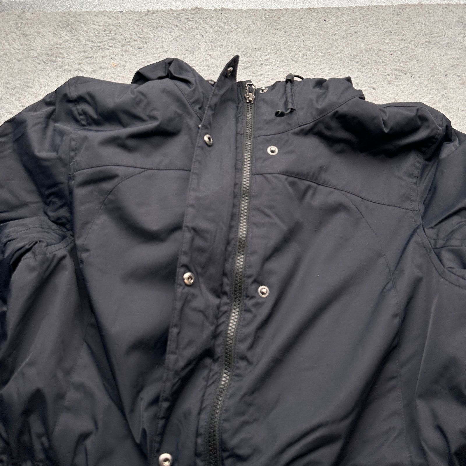 L.L. Bean LL Bean Winter Warmer Coat Medium Black Hooded Jacket Fleece Size M / US 6-8 / IT 42-44 - 12 Thumbnail