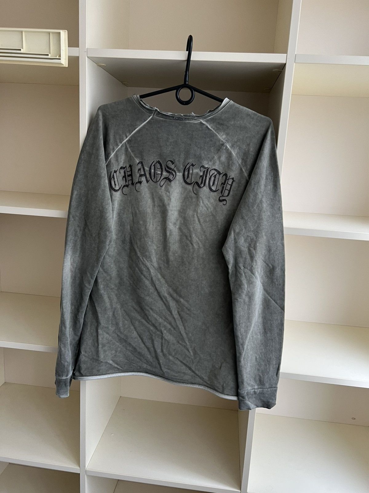 Vintage Y2K Key Largo CHAOS Skull Long Sleeve T-Shirt Size US M / EU 48-50 / 2 - 16 Thumbnail