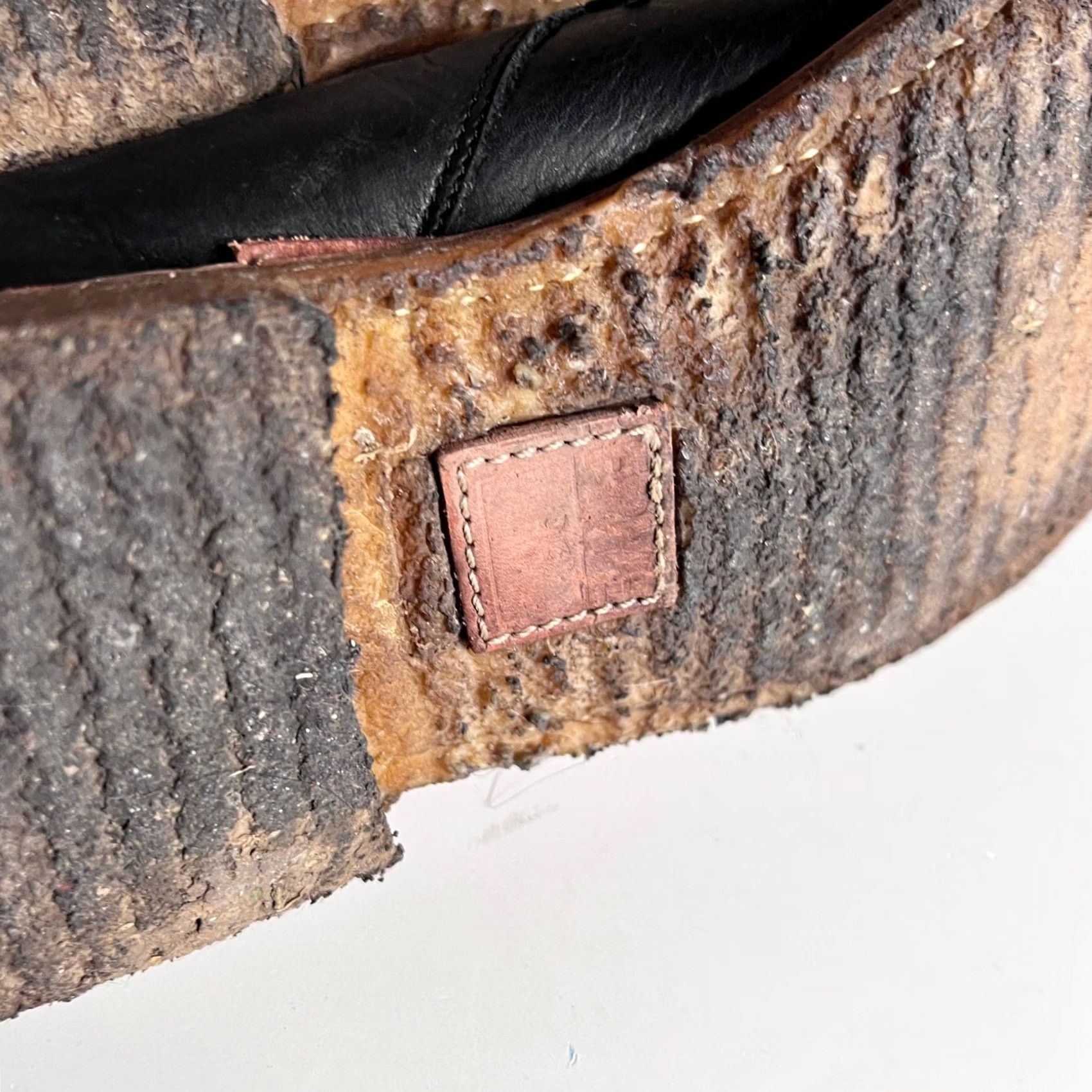 Frye Frye Walter Chukka Boots Mens 11.5 D Black Leather Lace Up Crepe Sole 87887 Size US 12 / EU 45 - 4 Thumbnail