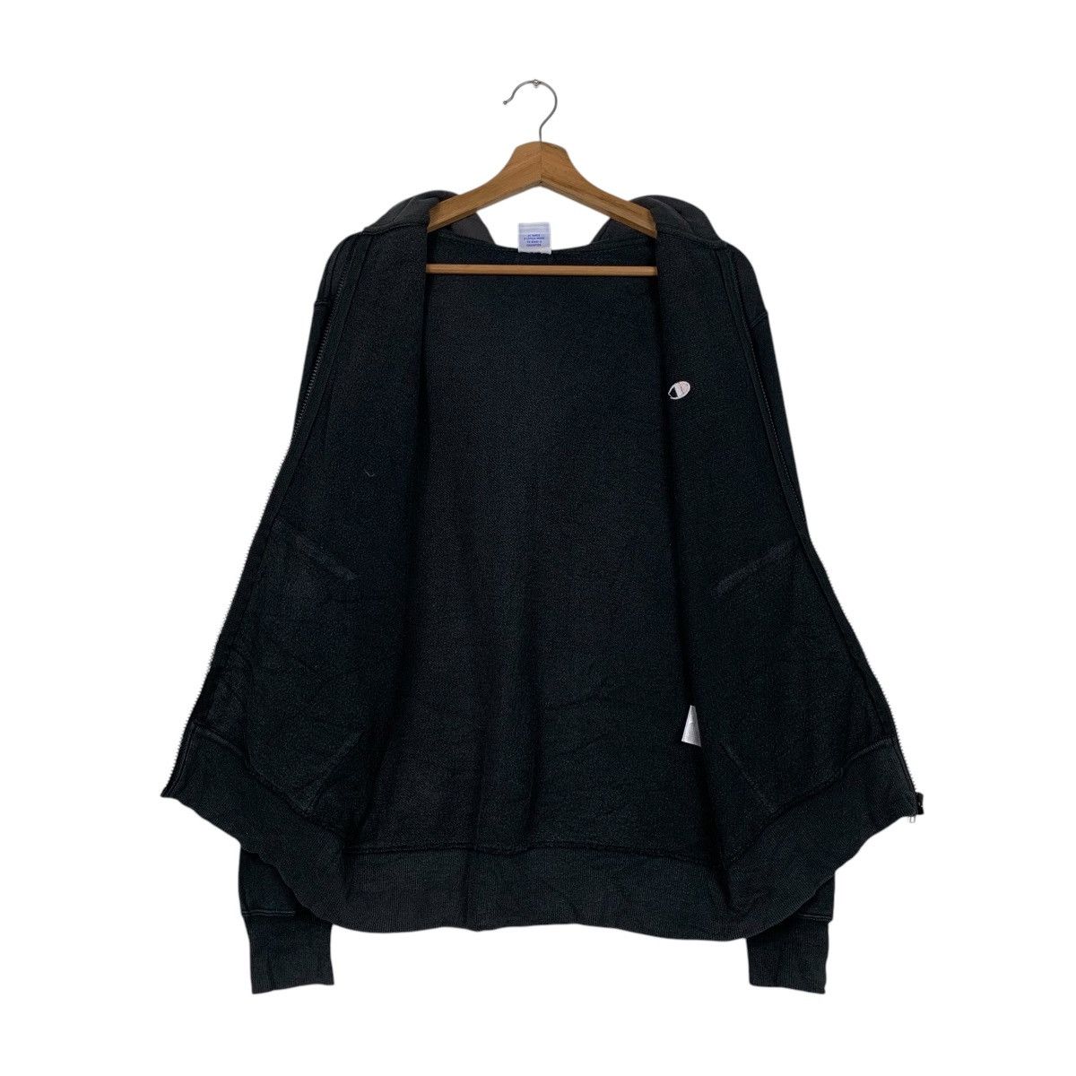 Champion Y2k Vintage CHAMPION Zipper Hoodie Sweatshirt #2664-C119 Size L / US 10 / IT 46 - 11 Thumbnail