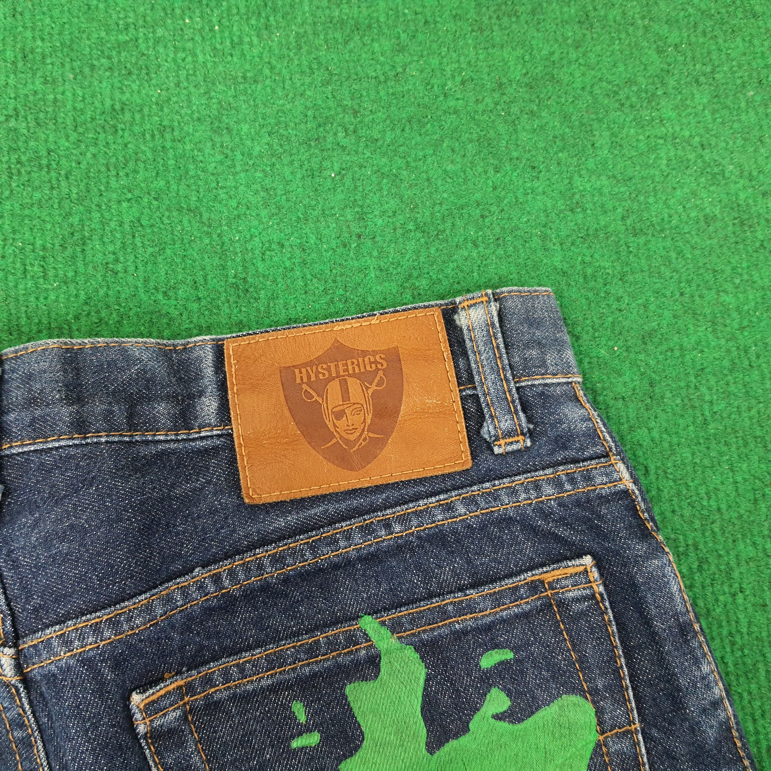 Hysteric Glamour Vintage Hysteric Glamour Raiders Custom Logo Jeans C244N5 Size US 28 / EU 44 - 3 Thumbnail