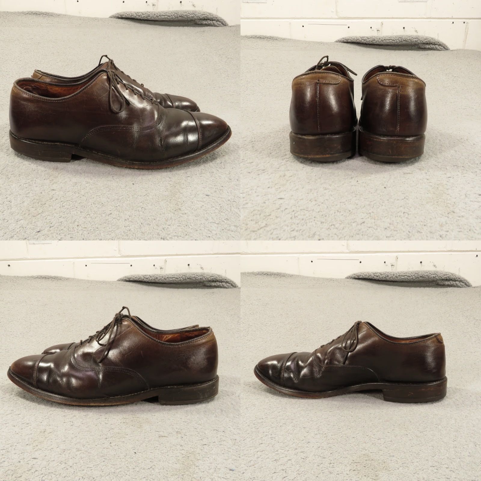 Allen Edmonds Allen Edmonds Park Avenue Shoes Mens 9.5 EEE Brown Cap Toe Leather Oxford Dress Hosiery? Size US M / EU 48-50 / 2 - 9 Thumbnail