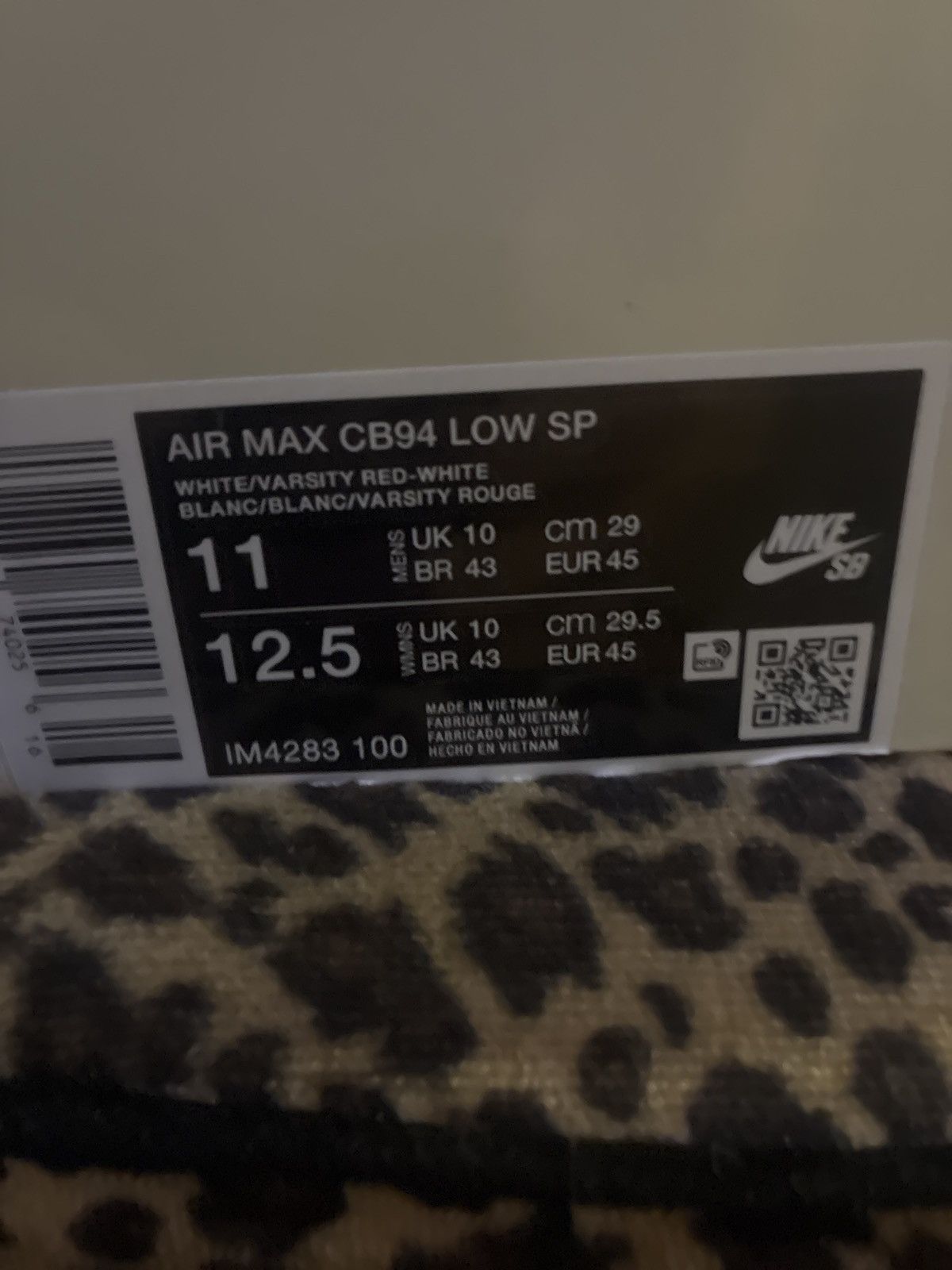 Nike × Supreme Supreme®/Nike SB Air Max 2 CB '94 Low Size US 11 / EU 44 - 5 Thumbnail