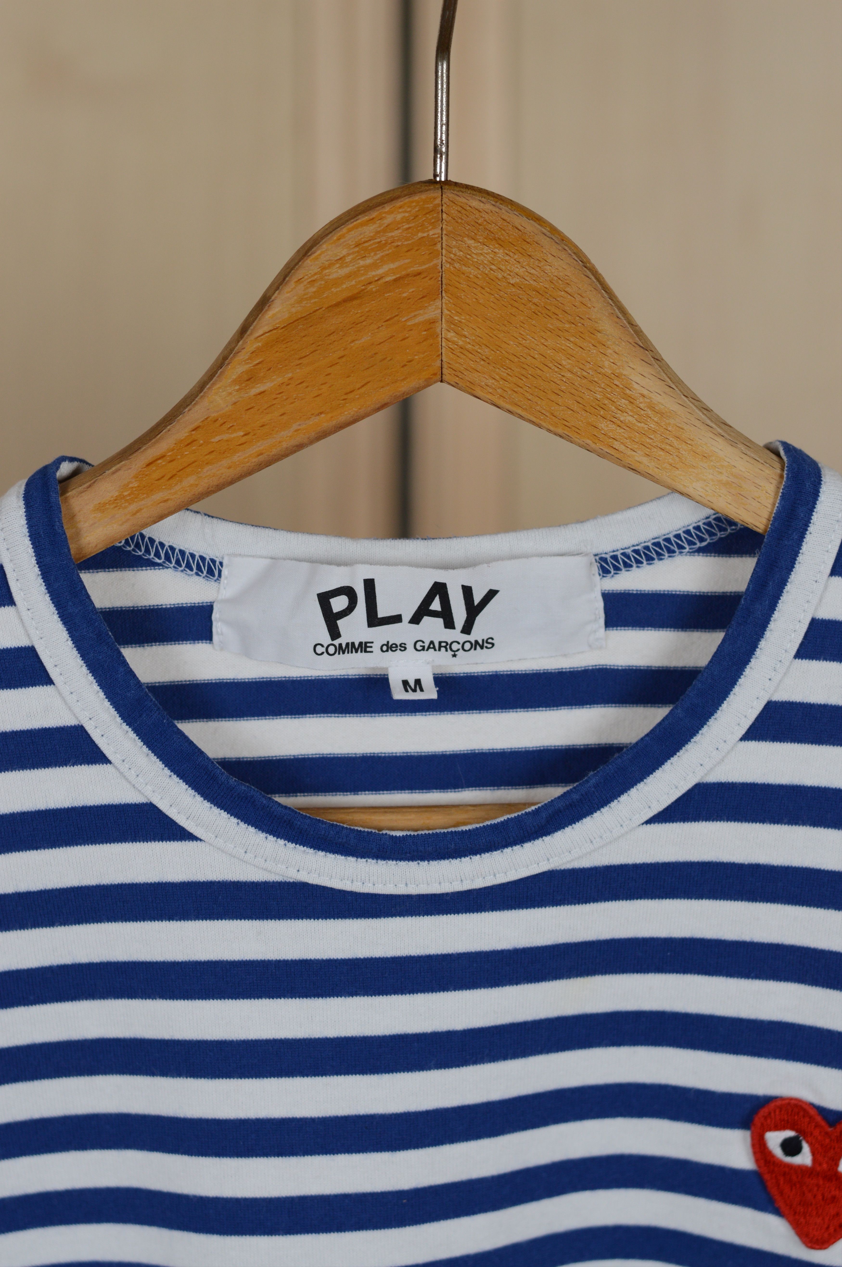 Comme des Garcons PLAY Play Comme Des Garcons Long Sleeve tee Size M / US 6-8 / IT 42-44 - 3 Thumbnail