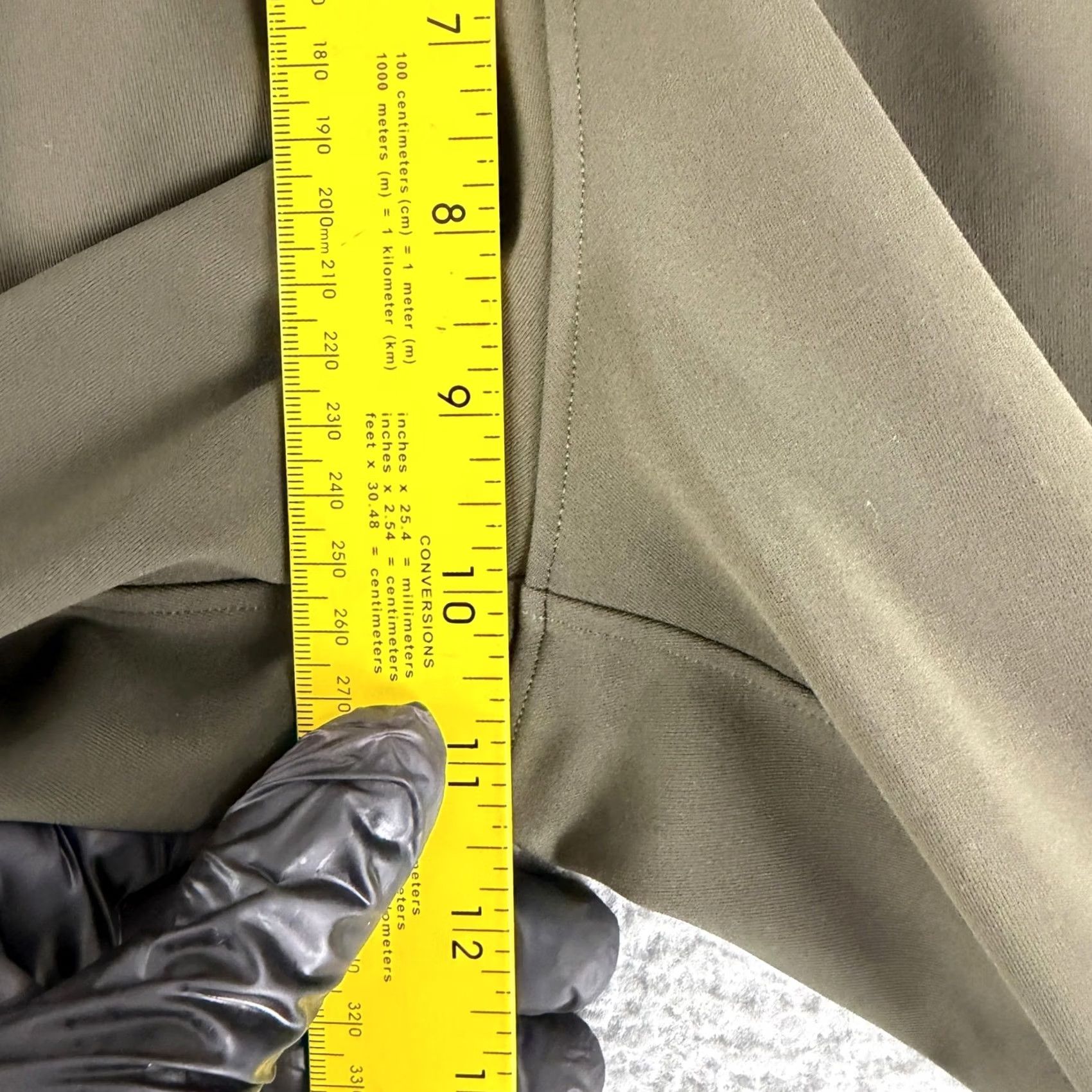 Lululemon Lululemon On The Fly 7/8 Pant Womens 6 Olive Green Luxtreme Drawstring Jogger Size 29" - 6 Thumbnail