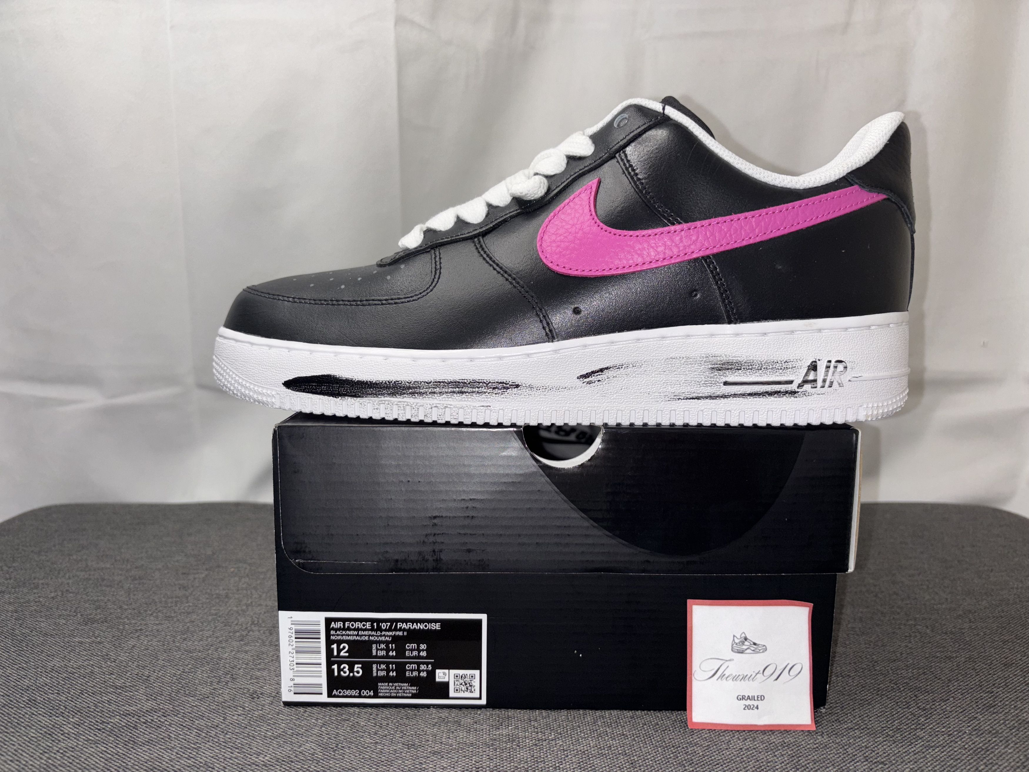 Nike × peaceminusone Air Force 1 07’/Para-Noise G-Dragon Peaceminusone AQ3692-004 Size US 12 / EU 45 - 1 Thumbnail