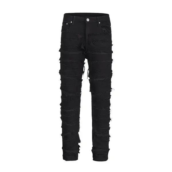 VIBE custom ripped punk jeans Size US 30 / EU 46 - 1 Thumbnail