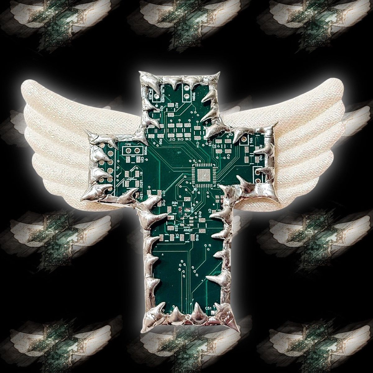 Other cyber cross hair clip Size ONE SIZE - 2 Thumbnail