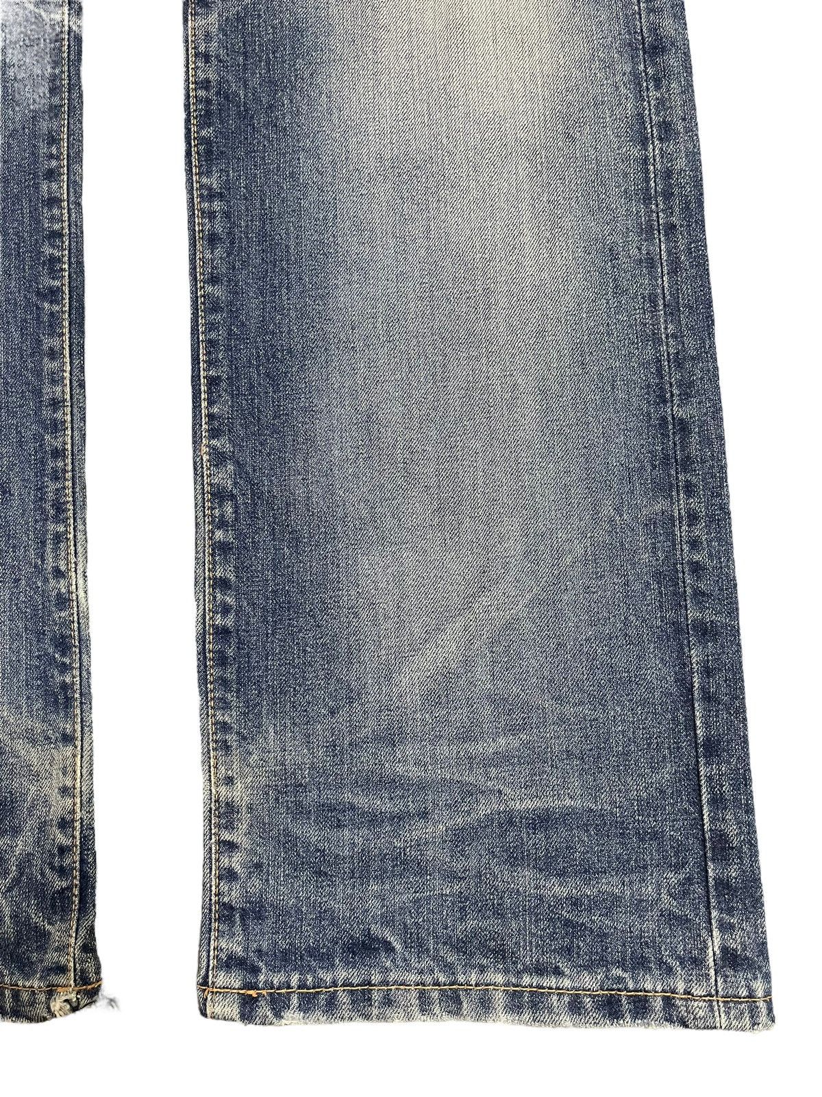 Denime Vintage Japanese A.V.H Bleached Style Distress Loose Jeans Size US 34 / EU 50 - 8 Thumbnail