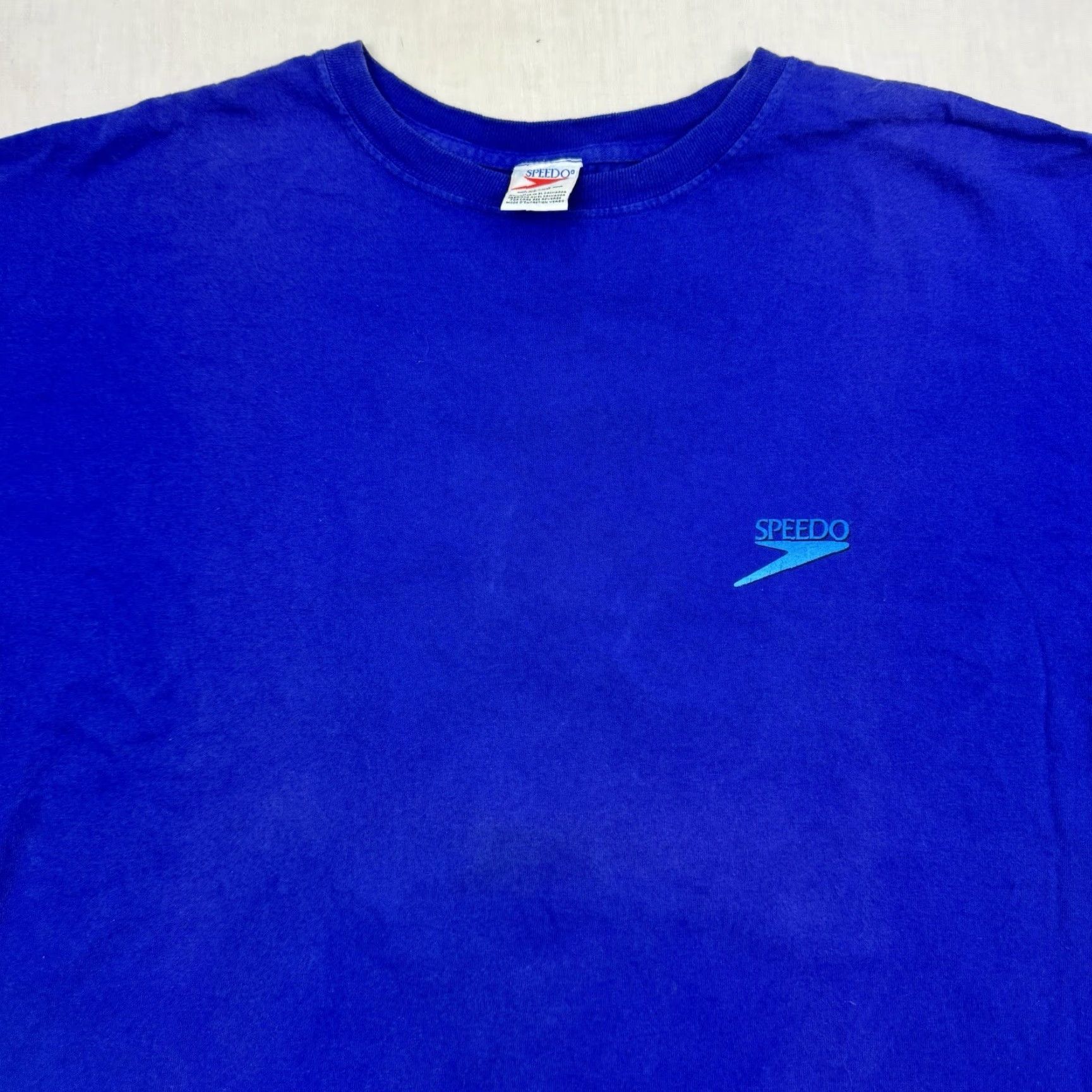 Speedo VINTAGE Speedo T-Shirt Adult XL Blue Ocean Nature Beach 90s Y2K Size US XL / EU 56 / 4 - 6 Thumbnail