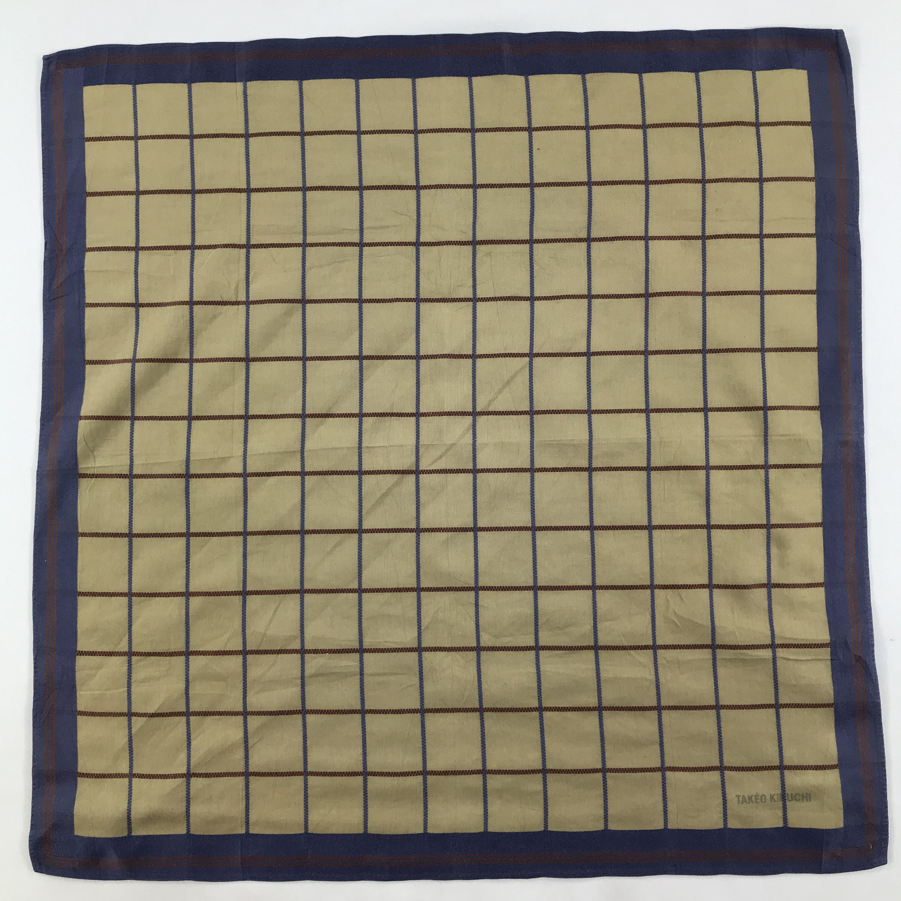 Takeo Kikuchi × Vintage Takeo Kikuchi Bandana / Handkerchief / Neckerchief - S1605 Size ONE SIZE - 1 Thumbnail