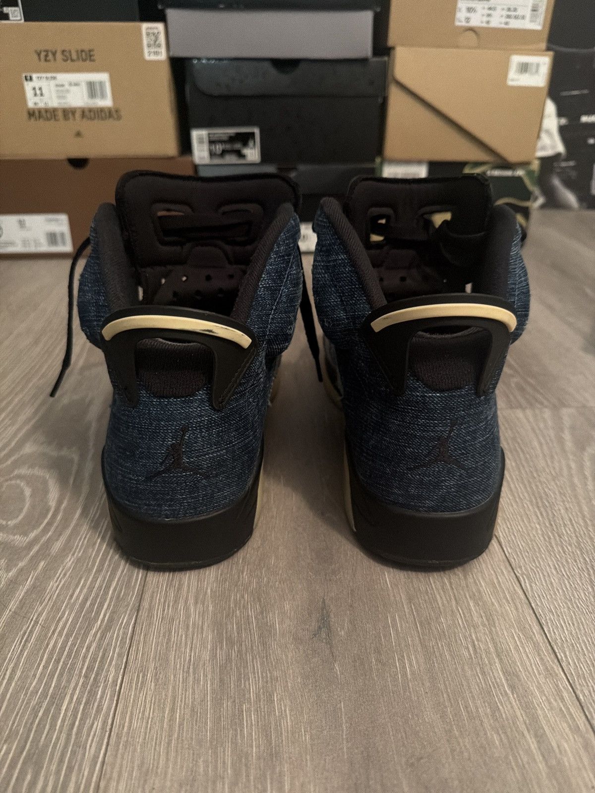 Jordan Brand 2019 jordan 6 washed denim Size US 10.5 / EU 43-44 - 4 Thumbnail