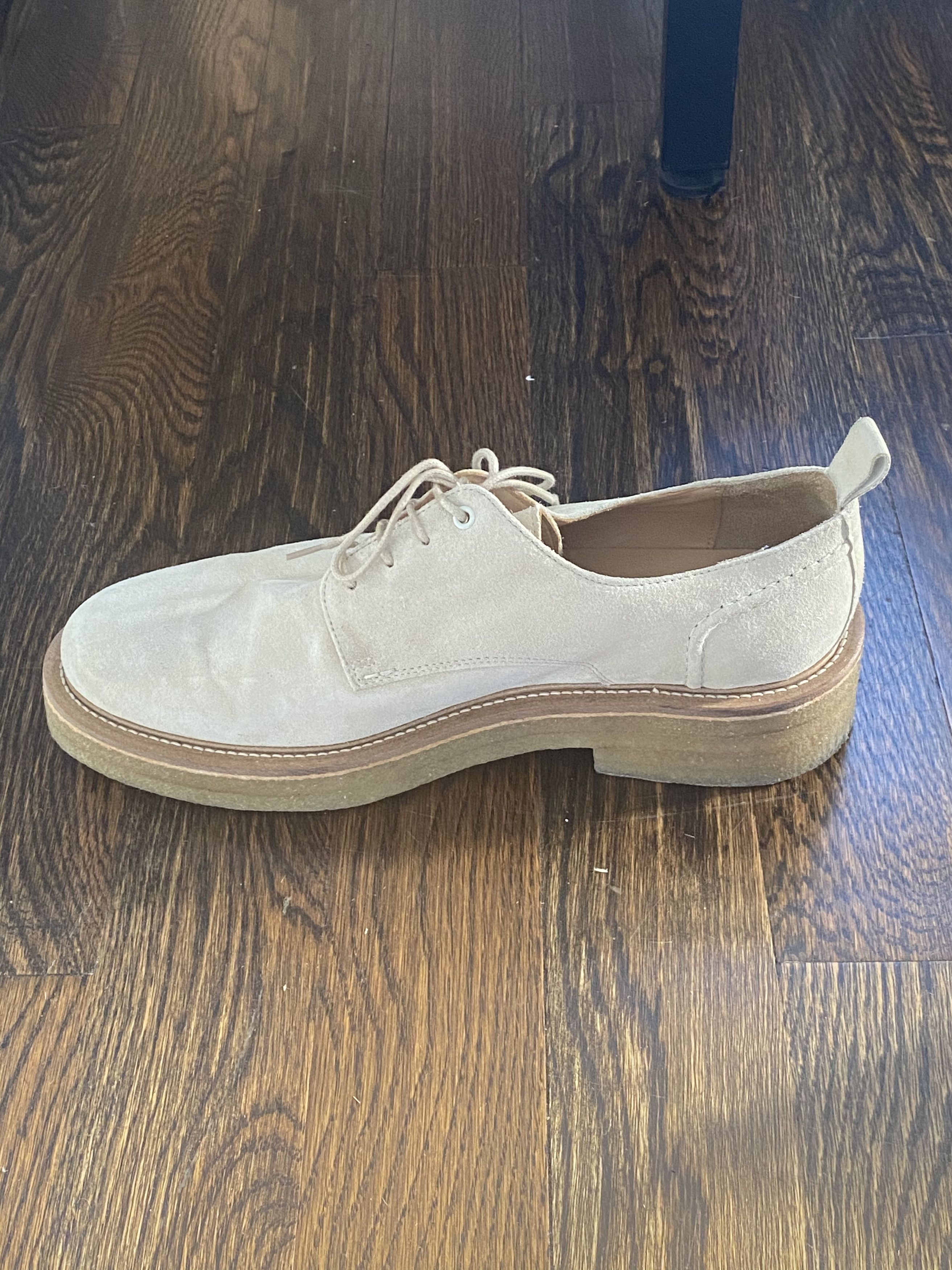 AMI AMI Paris beige derby shoes Size US 11.5 / EU 44-45 - 4 Thumbnail