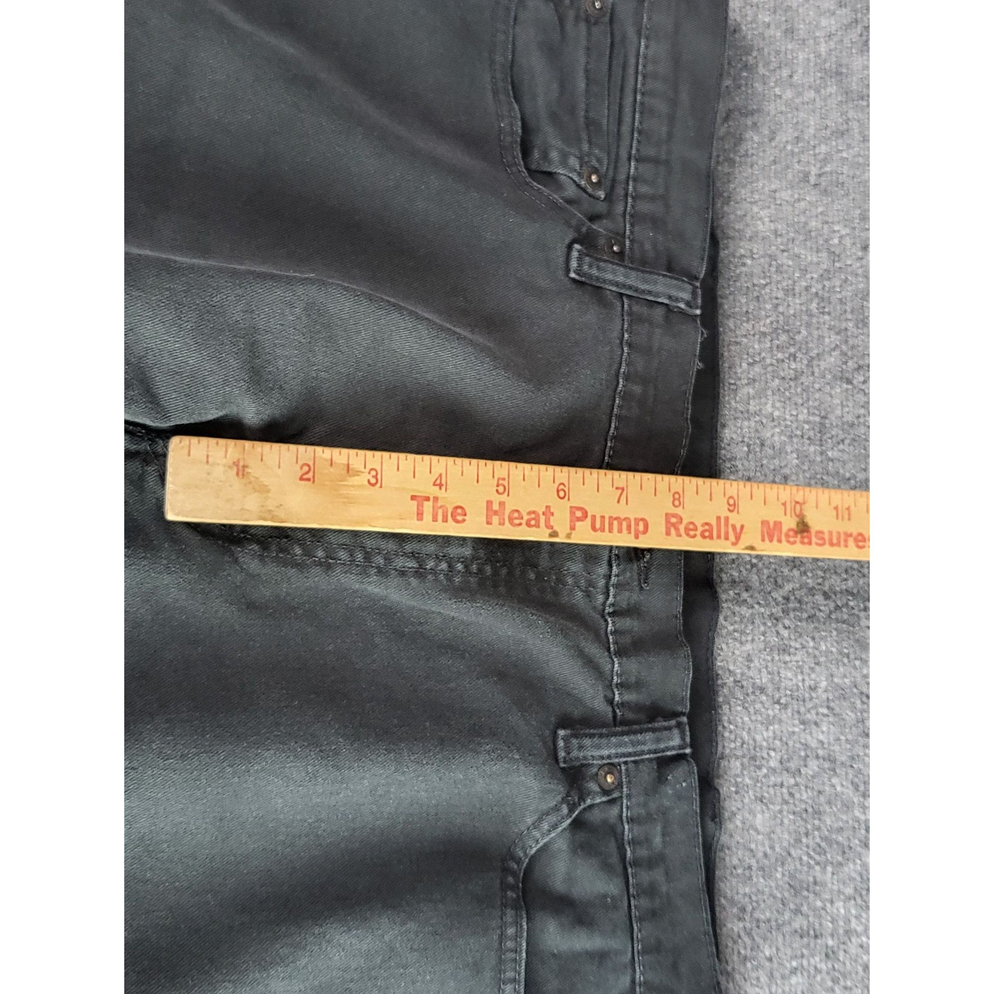 Levi's Levi's 513 Charcoal Black Jeans Men Sz 38X30 Straight Leg Pu Size US 38 / EU 54 - 7 Thumbnail