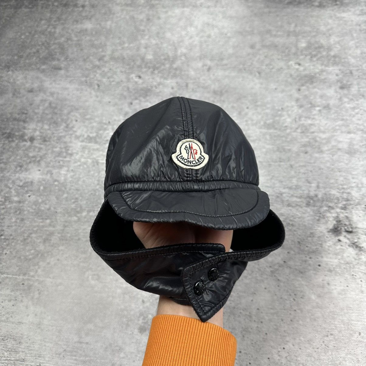 Moncler Moncler Ear Hat Cap Winter Blue Size 54 XS-S Size ONE SIZE - 1 Thumbnail