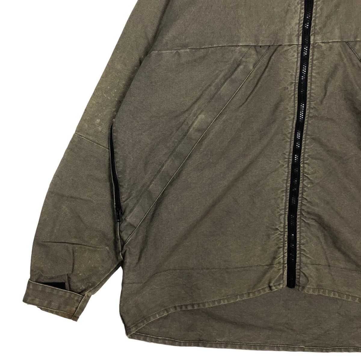 Japanese Brand 🔥Vtg Chore Jacket Vertebrate Japan Made Asymmetric Pocket Size US M / EU 48-50 / 2 - 4 Thumbnail