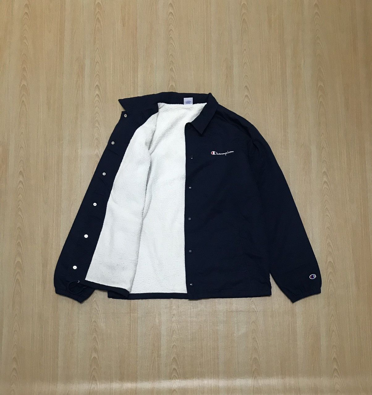 Champion Champion Hoodie Streetwear Fleece Lining Jacket Size US XL / EU 56 / 4 - 1 Thumbnail