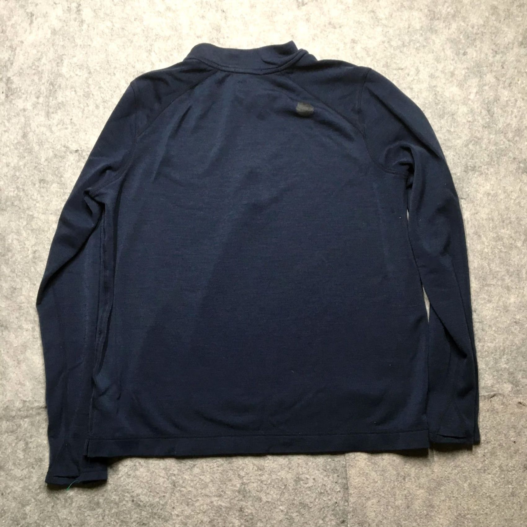 Layer 8 Stio Shirt Mens XL Blue Merino Wool 1/4 Zip Long Sleeve Base Layer Hiking Size US XL / EU 56 / 4 - 5 Thumbnail