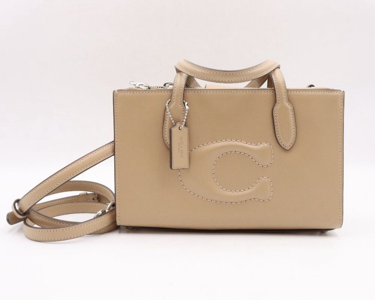 Coach Coach tan nina small tote Size ONE SIZE - 1 Thumbnail