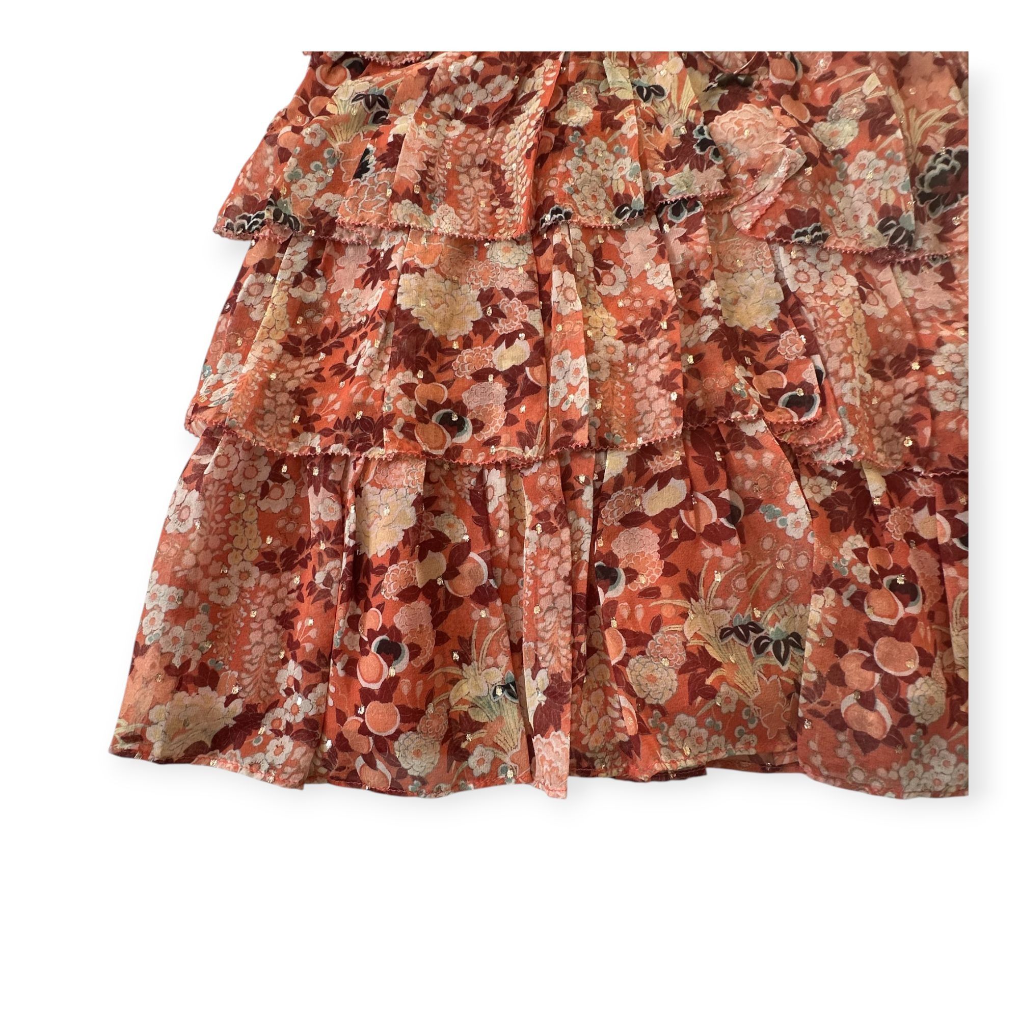 Ulla Johnson ULLA JOHNSON Silk Tamara Dress In Coral, Size 4, Nwt Size S / US 4 / IT 40 - 10 Thumbnail