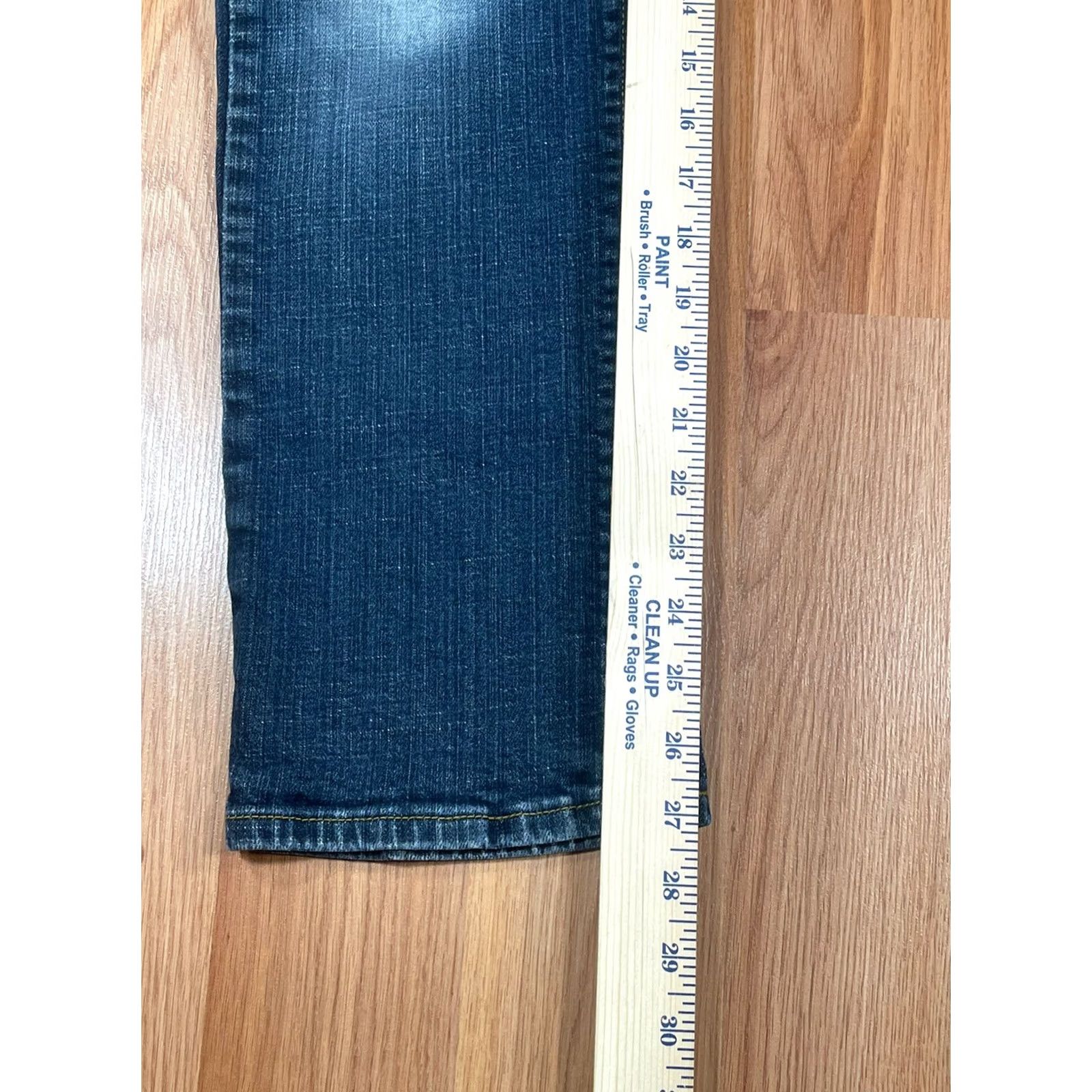 Denizen Denizen By Levi’s 218 Slim Straight Fit Blue Denim Jeans Straight Leg Women's 16 Size 38" / US 16 / IT 52 - 6 Thumbnail