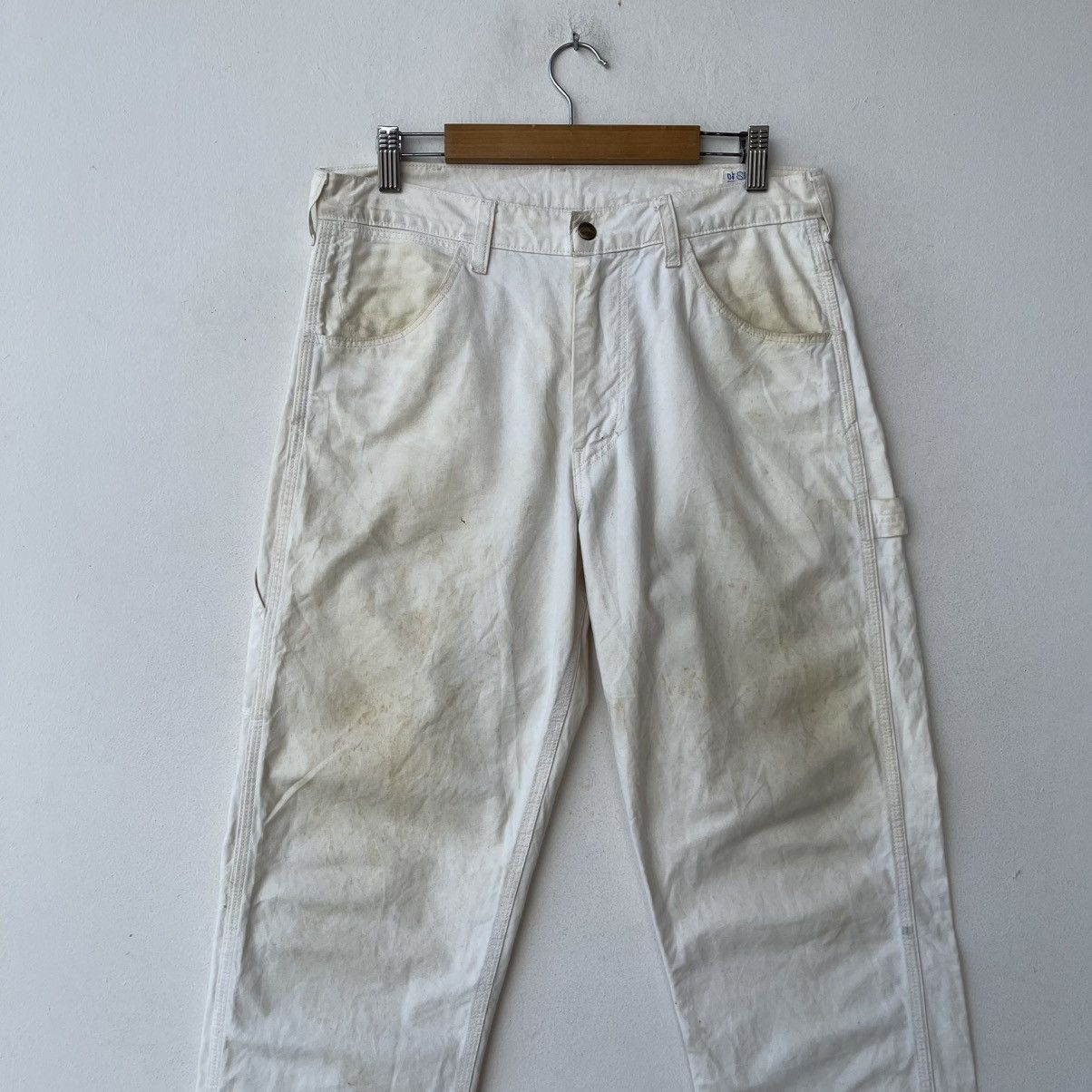 Orslow OrSlow Japan Painter Pants White Workwear French Work Pants Size US 30 / EU 46 - 3 Thumbnail