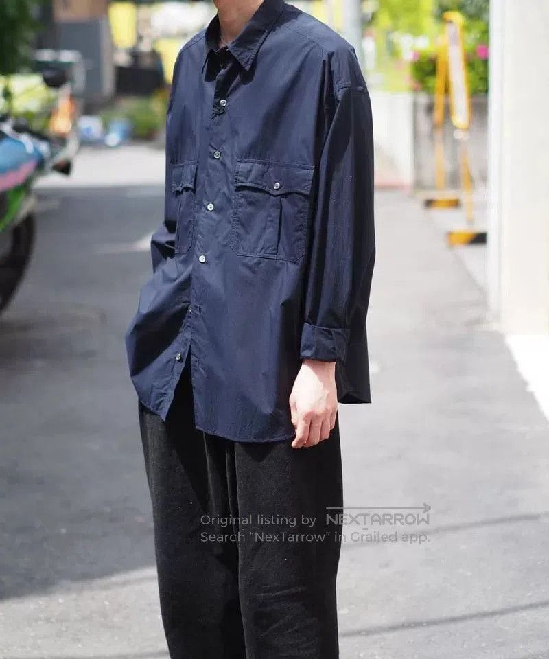 Porter Classic Porter Classic Roll Up Cotton Shirt. Size US M / EU 48-50 / 2 - 1 Thumbnail
