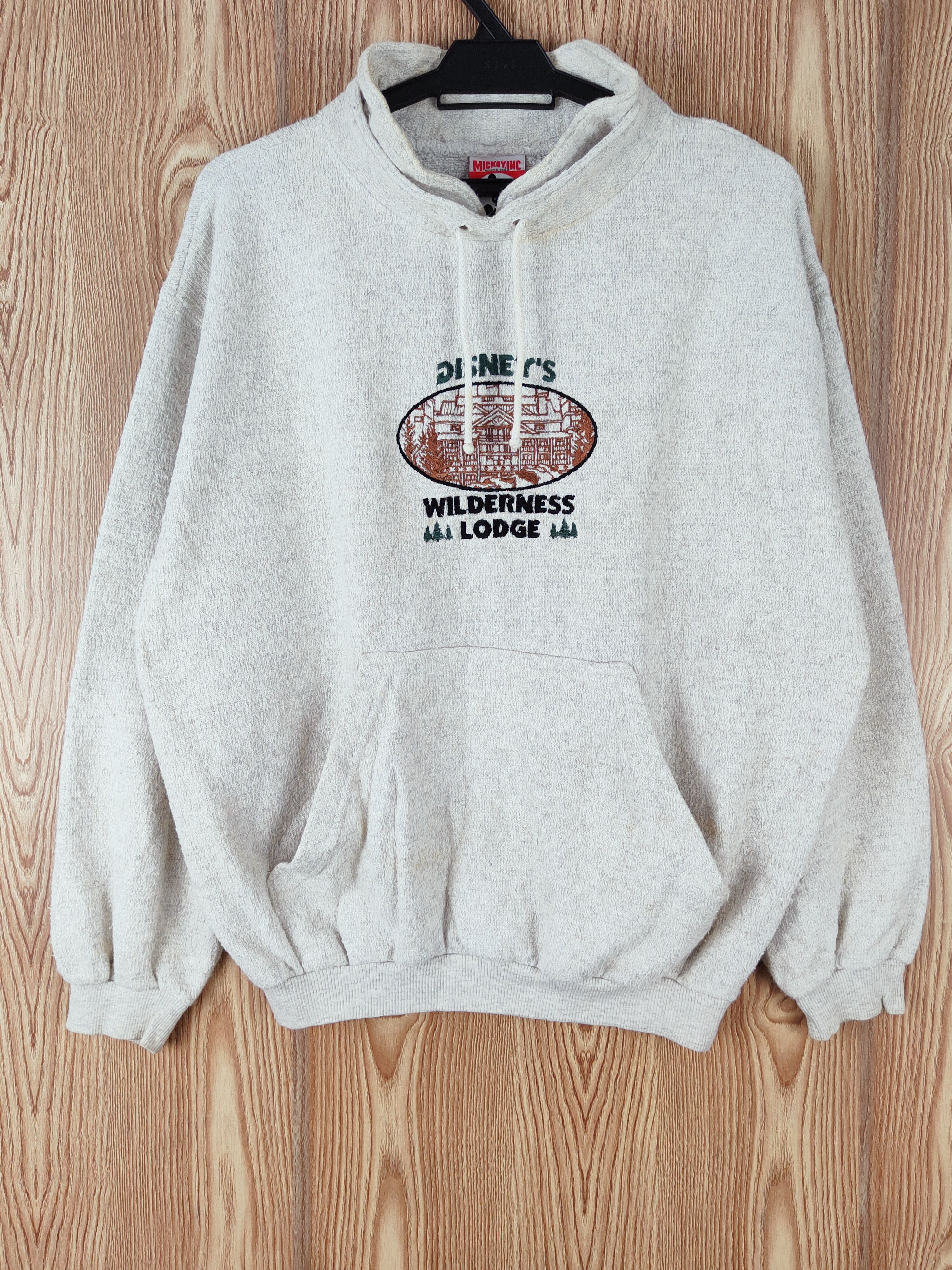 Disney × Mickey Inc × Vintage Mickey Inc Gray Mickey Mouse Sweatshirts vintage #W033 Size US L / EU 52-54 / 3 - 1 Thumbnail