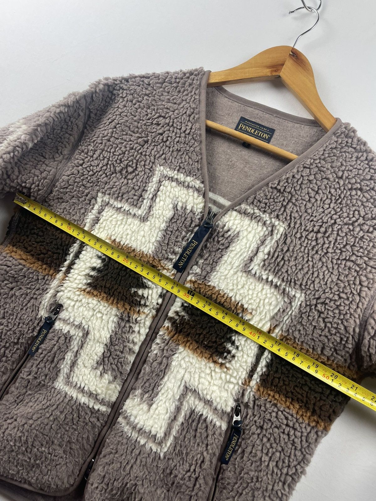 Pendleton Pendelton x Beams collaborative fleece unisex zipper jacket Size M / US 6-8 / IT 42-44 - 11 Thumbnail