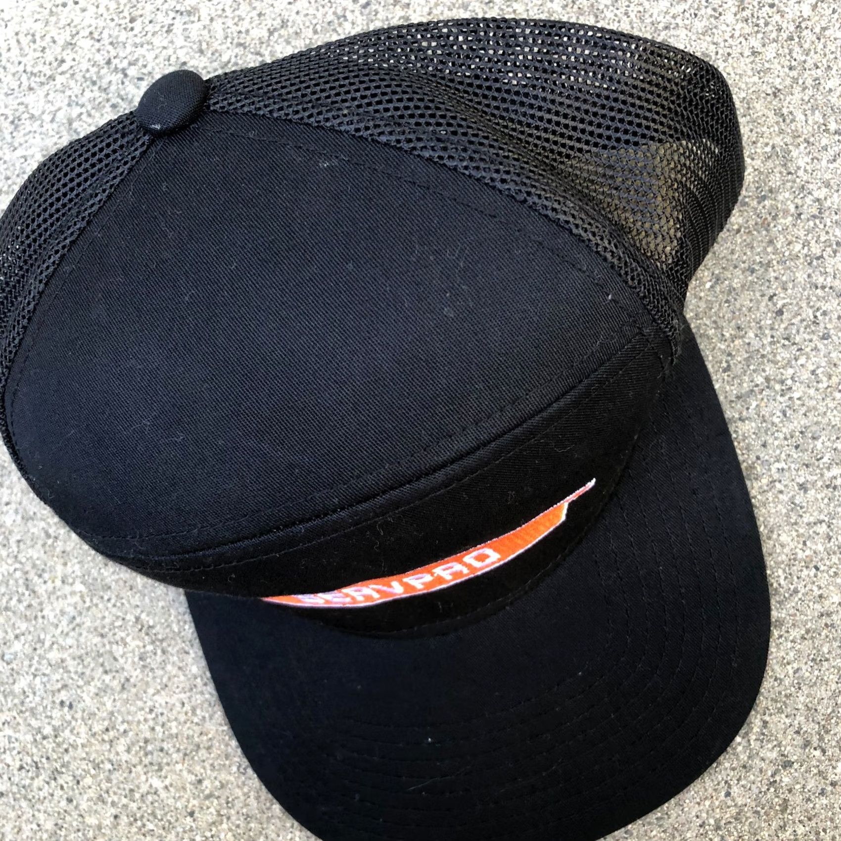 Vintage PACIFIC HEADWEAR SERVPRO Trucker Hat Men's Black Adjustable Cap One Size Size ONE SIZE - 3 Thumbnail