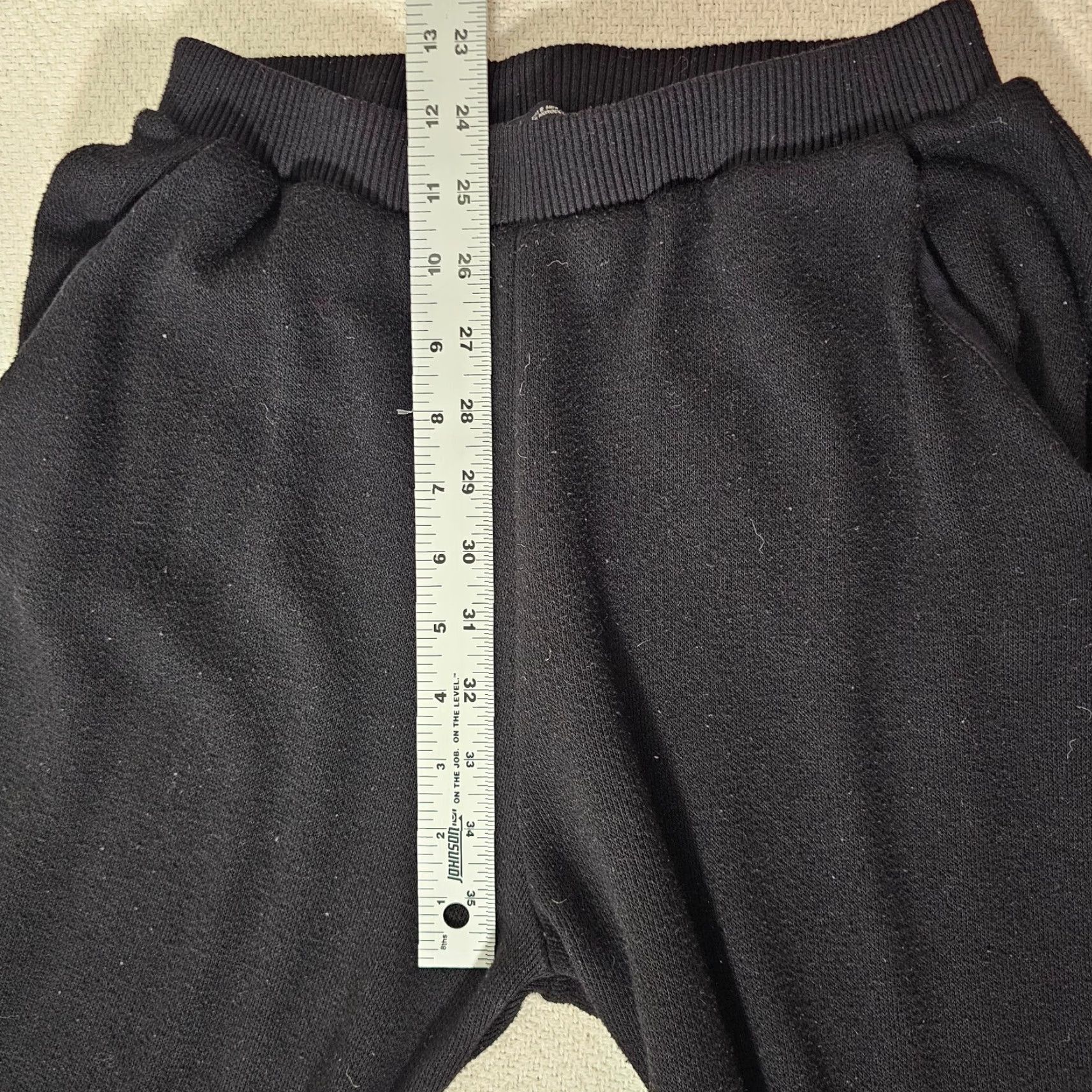 Zara Zara Women's Knit Black Elastic Joggers Tracksuit Size Small Pants Jogger Tapered Regular with Pockets Elastic Waist Size 28" / US 6 / IT 42 - 5 Thumbnail