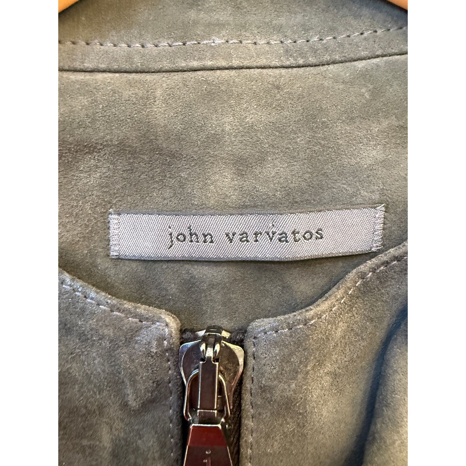 John Varvatos John Varvatos Asymmetric Double Zip Leather Vest Size US M / EU 48-50 / 2 - 3 Thumbnail
