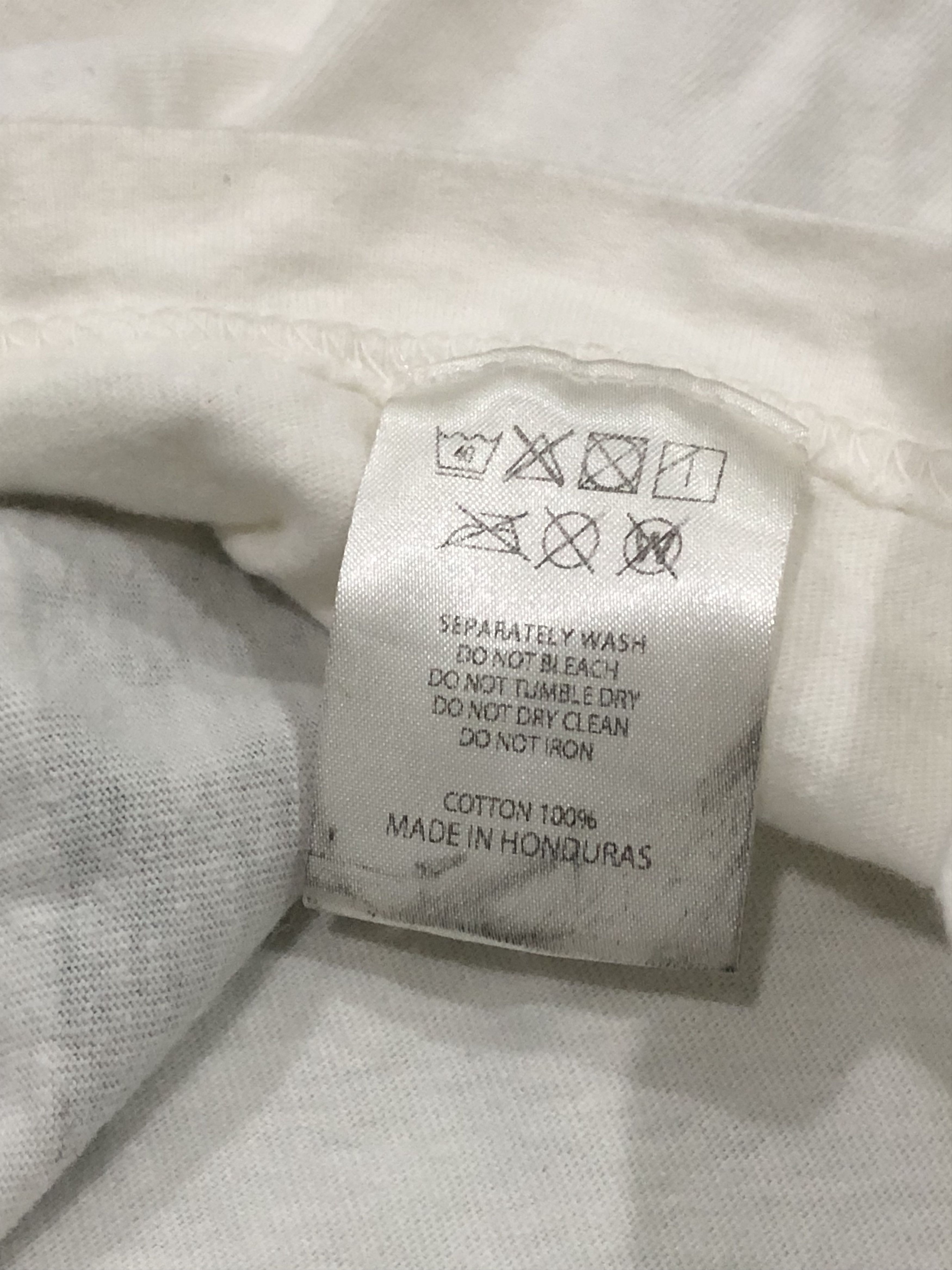 Designer × NO ID × Vintage Rare Vintage Designer No ID Black Fuck The World Tees Size US XL / EU 56 / 4 - 4 Thumbnail