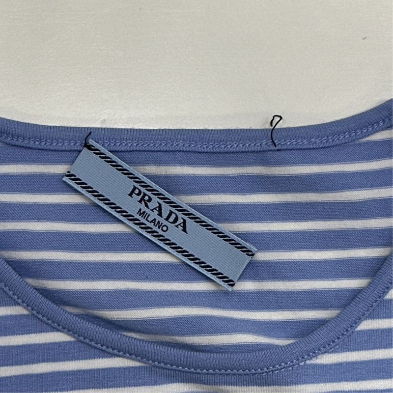 Prada Prada Striped Short Sleeve Pullover TShirt-2506 Size US S / EU 44-46 / 1 - 5 Thumbnail