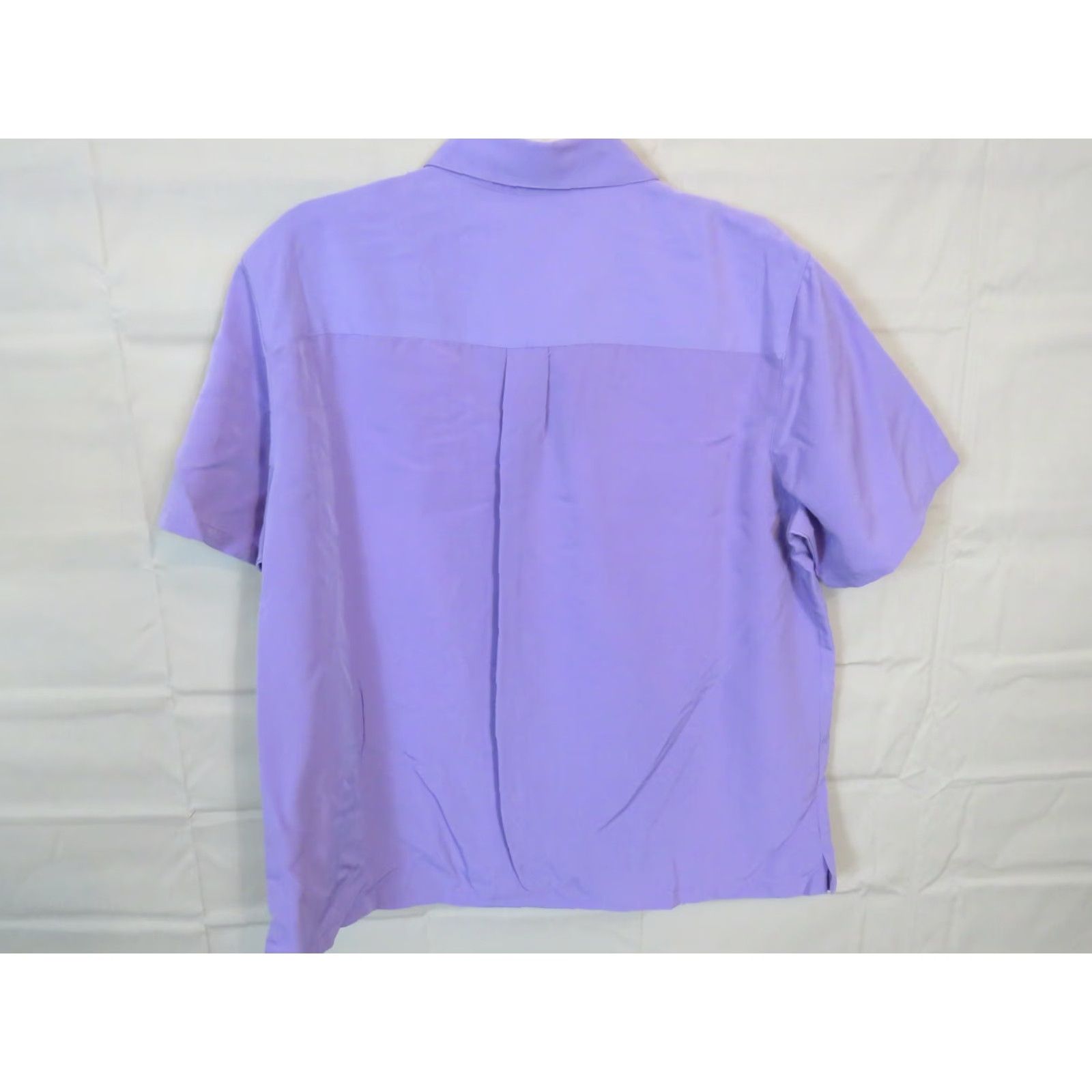 Vintage VINTAGE Bentley Purple Shirt L/XL Regular 1990s NOS with tags Women?Mens? Size L / US 10 / IT 46 - 4 Thumbnail