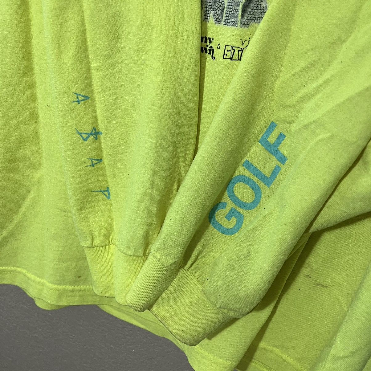 Golf Wang Tyler The Creator A$AP Rocky 2015 Tour Longsleeve Large Size US L / EU 52-54 / 3 - 6 Thumbnail