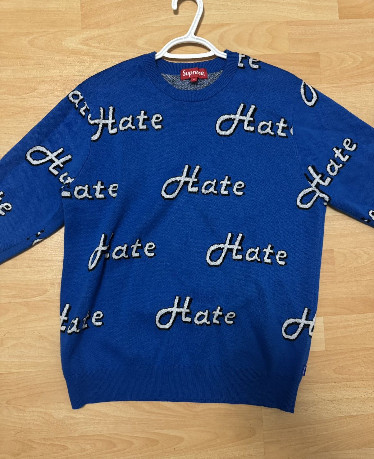 Supreme Supreme Hate Sweater Size US M / EU 48-50 / 2 - 7 Thumbnail