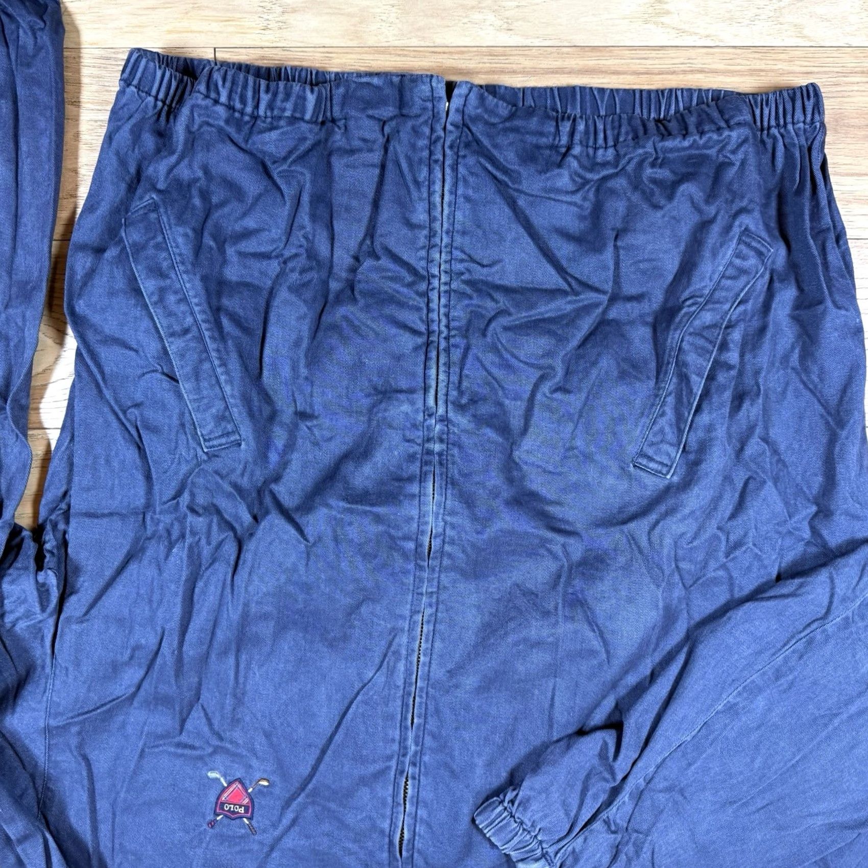 Ralph Lauren VINTAGE Polo Ralph Lauren Golf Bomber Jacket Coat Mens Large Blue Crest USA Made Size US L / EU 52-54 / 3 - 3 Thumbnail