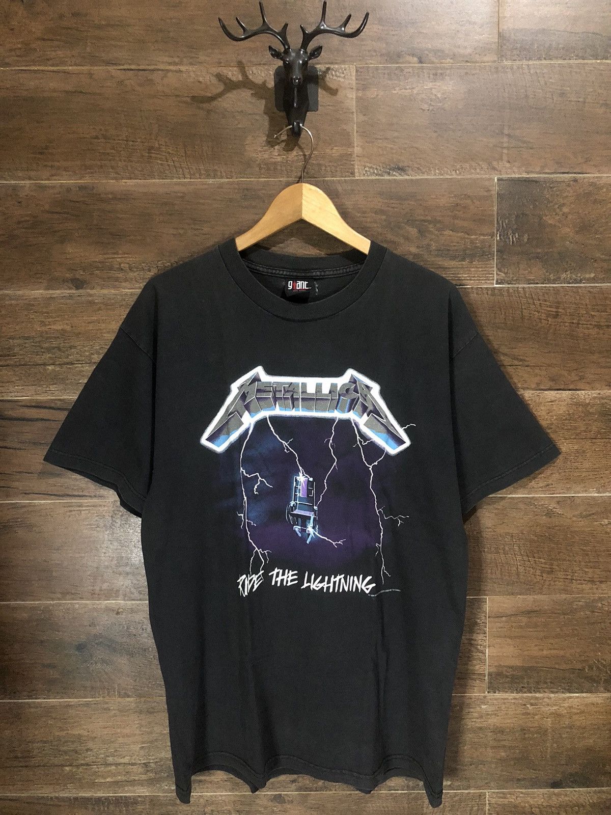 🔥 VINTAGE 1994 METALLICA RIDE THE LIGHTNING GOSLING