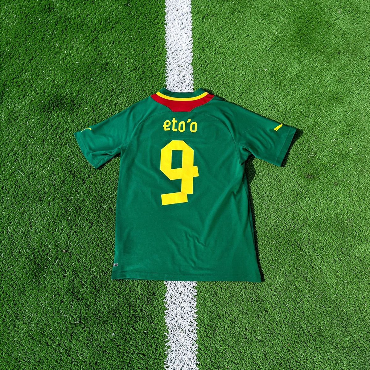 Puma Cameroon Home 2013 Authentic Size US M / EU 48-50 / 2 - 2 Thumbnail