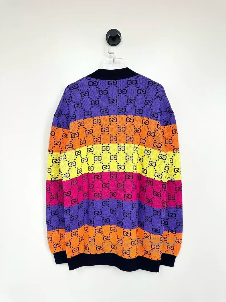 Gucci Gucci Color-matched rainbow double G old flower full-print Size XS / US 0-2 / IT 36-38 - 2 Thumbnail