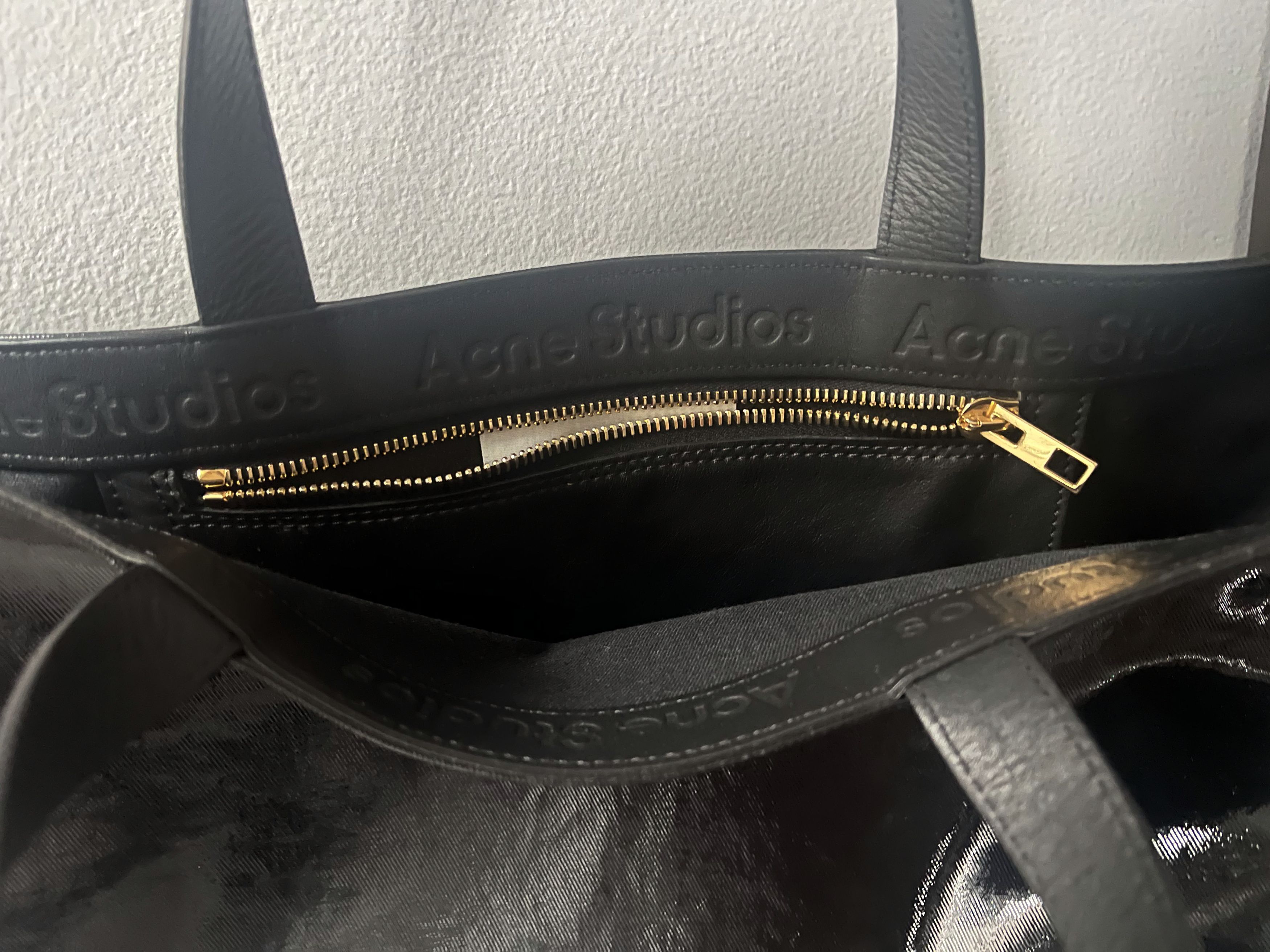 Acne Studios Black Tote Bag Size ONE SIZE - 4 Thumbnail