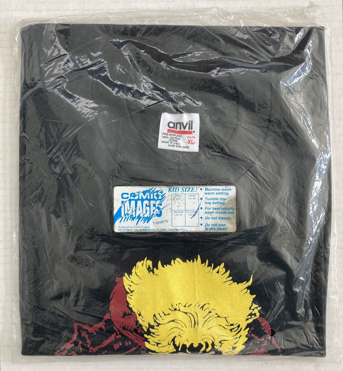 Anvil SABRETOOTH MARVEL COMICS 1993 SHIRT VINTAGE WOLVERINE X-MEN Size US XL / EU 56 / 4 - 3 Thumbnail