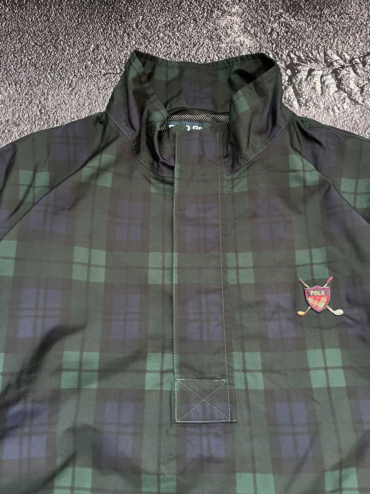 Polo Ralph Lauren Polo Ralph Lauren rare vintage golf Checkered Anorak Jacket Size US XL / EU 56 / 4 - 4 Thumbnail