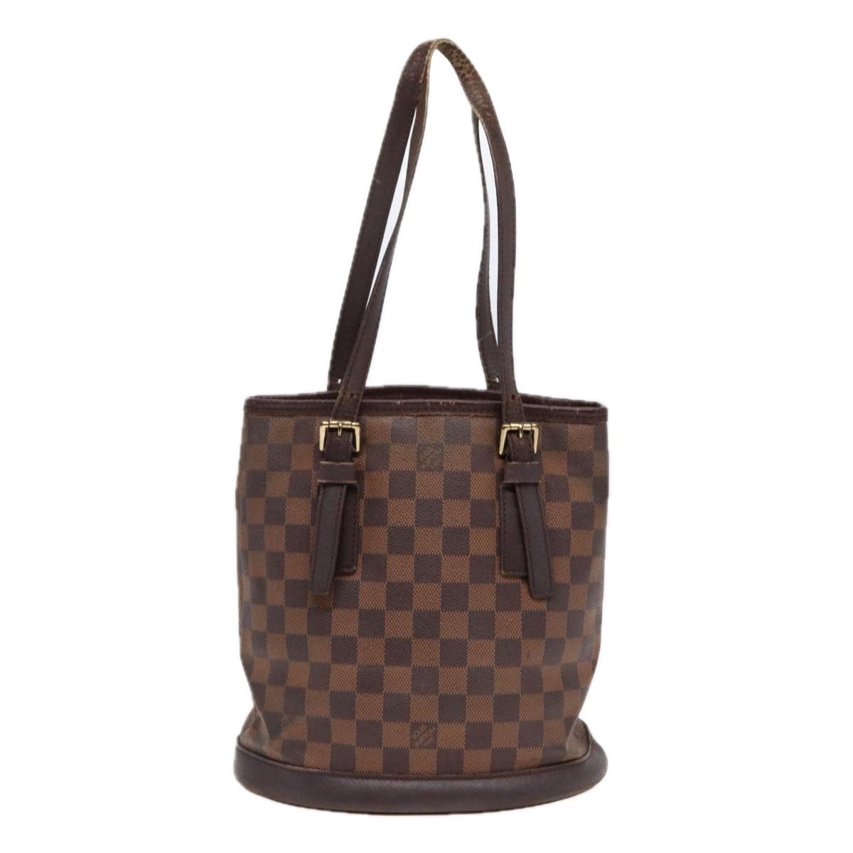 Louis Vuitton LOUIS VUITTON Damier Ebene Marais Shoulder Bag N42240 Size ONE SIZE - 2 Thumbnail