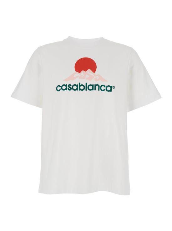Casablanca CASABLANCA Men Tops MPF25JTS00103WHITEJERSEY White Size US S / EU 44-46 / 1 - 1 Thumbnail